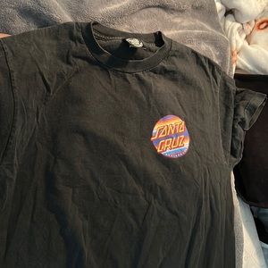 Black Santa Cruz men’s tshirt